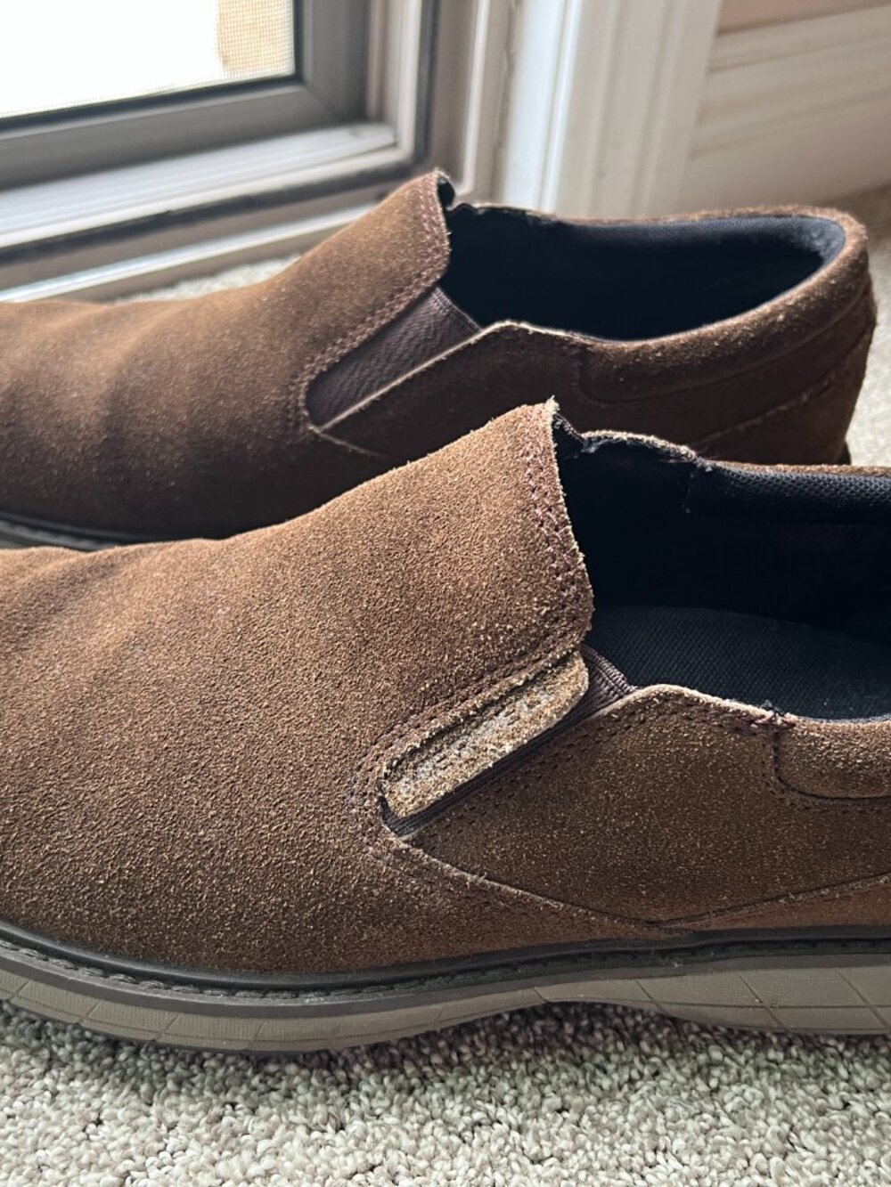 Merrell men's suede slip on Hommes shoe | SIZE: 9.5